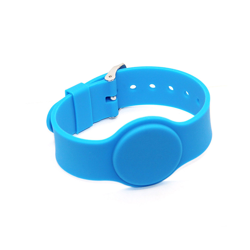 RFID游乐场硅胶腕带定制厂家NFC智能硅胶手环工厂